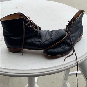 Tawny good leather boots size 10